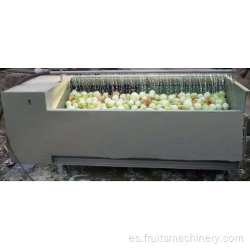 Máquina de pelado de cebolla automática para la fábrica de alimentos